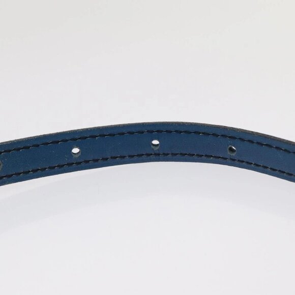 LOUIS VUITTON Epi June Feuille MM Shoulder Bag Blue M52155 LV Auth 82031 - Picture 8 of 16